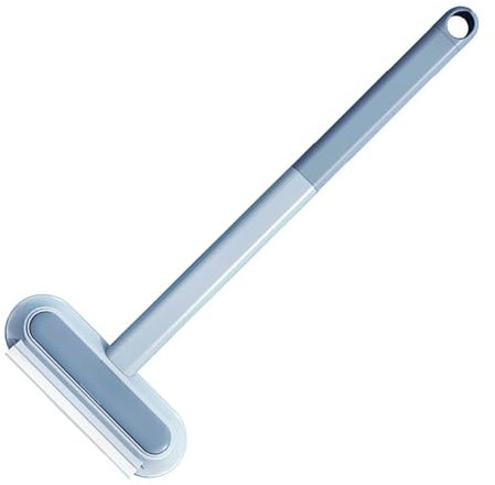 Bexdug Depilatore per animali domestici con manico,Depilatore per cani a manico lungo - Levapelucchi multiuso per animali domestici - Strumento per la rimozione dei pelucchi dei gatti, dispositivo di