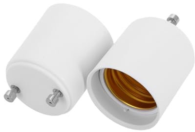 Gadpiparty 2stücke Lampenfassung Adapter Steckdose Für Standard Lampen Einfache Installation Vielseitig Einsetzbar Für Wohn Büro Und Gewerbeflächen