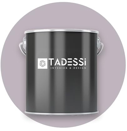 Tadessi Innerfärg lila – lavendel – tvättbar väggfärg matt – dispersionsfärg – låg lukt och lösningsmedelsfri – 2,5 liters förpackning