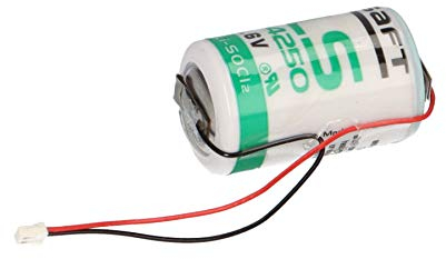 Batterie au lithium 3,6 V 1/2 AA compatible avec système de fermeture WINKHAUS avec puce bleue BC EB Batterie BC 11, BC 12, BC 14 MK, BC 15