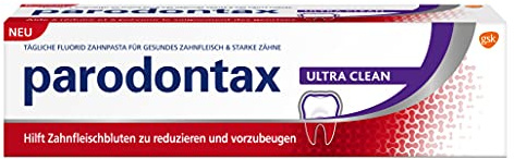 Parodontax Ultra Clean, Tägliche Zahnpasta für Gesundes Zahnfleisch und starke Zähne, 75 ml