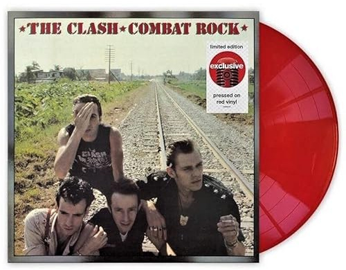 The Clash COMBAT ROCK RED VINYL LP Brand New & Factory SEALED W/ Stickers as Shown