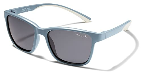 Mausito Sonnenbrille Kinder 3-6 Jahre Jungen | VERGLEICHSSIEGER Kindersonnenbrille 100% UV-Schutz | FLEXIBLE Bügel | Schadstofffreie Kindersonnenbrillen | Europäisches Design für Kinder gemacht