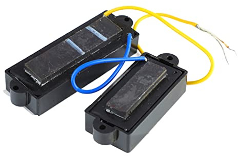 Micro De Guitare Basse électrique à Col Humbucker à 5 Cordes, Micros De Basse à 5 Cordes, Micro Humbucker De Basse à 5 Cordes à Double Bobine Divisée
