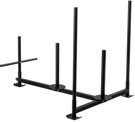 Weighted Power Sled for Speed and Strength Training - Push and Pull Prowler,300LB