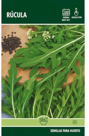 Semillas de Rúcula Verde para Cocina Natural y Cultivo en Casa DECOALIVE