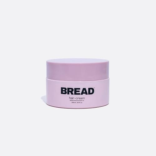 Bread Leave-in Hair Cream, Curl Definition, Marshmallow Scented, Vegan Friendly, 250 ml (Pack of 1)