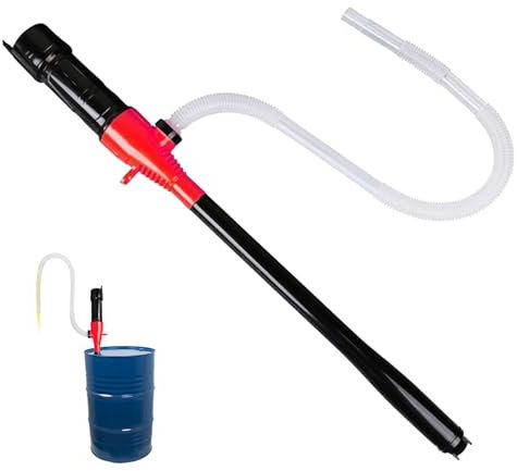 Pompe De Transfert De Carburant 2,2 Gpm/Min Pompe à Eau à Essence Portable à Piles Pompe à Siphon étanche Pratique Pour Essence Diesel Huile Réservoir De Poisson Pompe De Transfert De Carburant Pompe