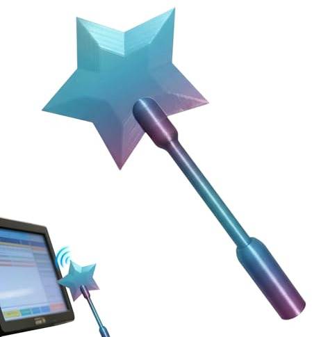 Kreditkortsstav 3D-tryckt betalningspinne, magiska stavar kreditkortshållare för betalning, Starmagic Wand kontaktlös betalning MagicWandCard-hållare resekortshållare rolig funktionell present för
