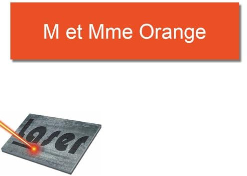 Mygoodprice - Placa para buzón autoadhesiva y personalizable de 10 x 2,5 cm, 1-3 líneas