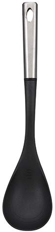 Bergner - Cucchiaio da cucina 40 x 8,2 cm, collezione Foodies, Nylon/Acciaio Inox