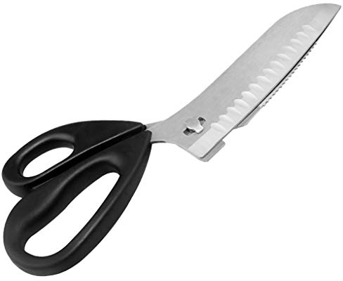 RONGJJ Cuir Ciseaux De Volaille De Cuisson Multifonctions, Ciseaux De Cuisine en Acier Inoxydable pour Poulet, Boeuf, Volaille, Poisson, Viande, Légumes Coupe