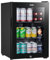 Baridi 60L Beer & Drinks Fridge with LED Light, Black and Glass Door – DH62
