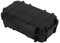 BuyWeek wasserdichte Box, ABS Kunststoff Aufbewahrungsbox Sicherheitsinstrument Werkzeugkasten Stoßfester Druckfester Survival Aufbewahrungskoffer für Outdoor Camping(Schwarz)