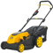 Mowox® EM 4340 P-Li 40V Akku-Rasenmäher mit Kunststoffgehäuse, 50 L und Füllstandsanzeige mit Hard-Top, Schnittbreite von 43 cm, zentrale Höhenverstellung, XL-Räder, TÜV/GS