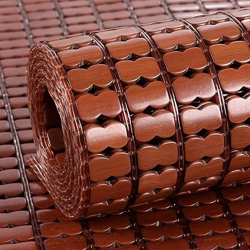 X1NGFU Colchoneta para Bamboo Natural,Estera Dormir de Verano,Mahjong Esterilla de Bambú de Hielo,Refrescante Transpirable Refrescante Esterilla,para Sofá,Camas,Silla,Ancho X Largo (40x80cm)