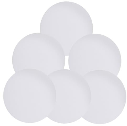 WHAMVOX 6stücke Diffusor-lampenschirm Aus Blendfrei Für Kronleuchter Und Deckenleuchten Zum Austauschen Für Schlafzimmer Und Wohnzimmer