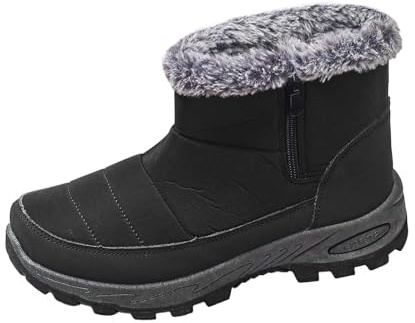 Apres Ski Femme Bottes De Neige Bottines Fourrées Après Grand Froid Bottine Botte Snow Boots Chaussure Chaude Chaussures D'hiver Pour Hiver Après-Ski Randonnée Chaudes Imperméable Apres-Ski Chaud