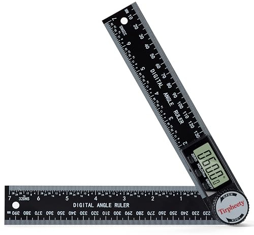 Tirpheety Digital Angle Finder Protractor, 7-Inch (200mm) Measuring Tool