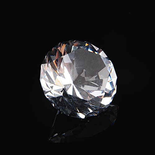 Hztyyier 40mm Kristall Diamant Briefbeschwerer