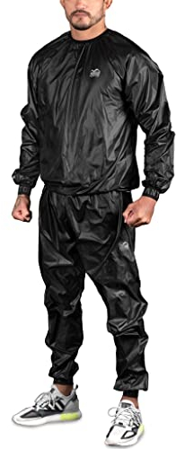 Phantom Schwitzanzug 2.0 – Sauna Suit zum Abnehmen – Herren, Damen Sweatsuit (XXL)