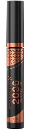 Max Factor 2000 Calorie Pro Stylist Mascara, Black, 9 ml