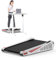 HomeFitnessCode Walking Pad 2.5HP, Under Desk Treadmill with 5% Incline, APP & Remote Control, LED Display Compact Fit for Home and Office,1-6KM/H (Silver)