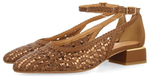 GIOSEPPO Bailarinas Trenzado Pulsera Piel BARDEJOV