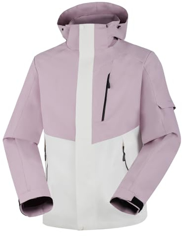 Jywmsc Chaqueta Impermeable para Mujer Chubasquero de Montaña para Exteriores Chaqueta Cortavientos Causal Hooeded