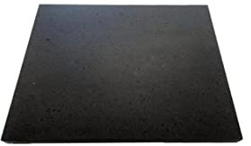 Pierre de lave Etnea - Plaque lisse pour pizza, viande, légumes - Dimensions au choix (30 x 25)