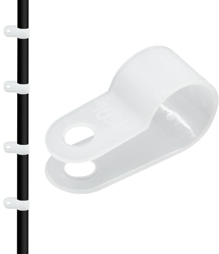 Waziaqoc 3/8 Inch Rope Light Clips, 200 Pcs
