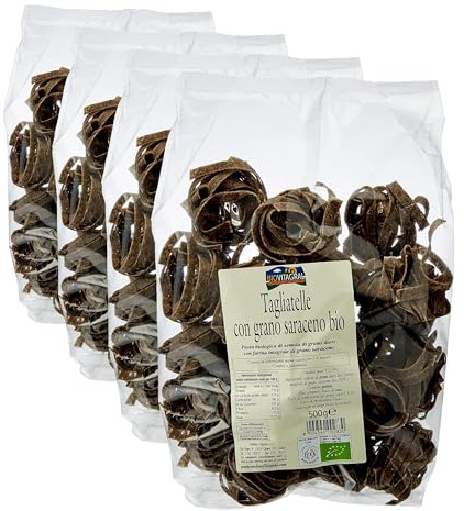 Biovitagral Tagliatelle Nido Con Grano Saraceno - 30 g (Confezione da 4)
