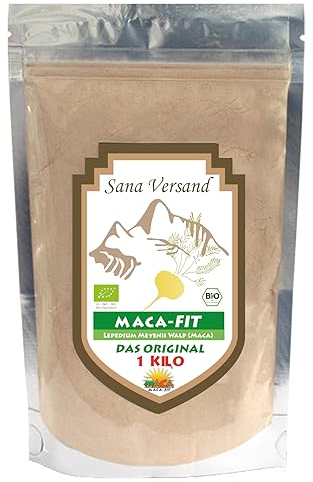 Maca Poudre 1 kg Biologique Aliment superbe de qualité prime