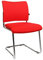 Topstar Besucherstuhl Visit 20 (2er-Set) stapelbar rot