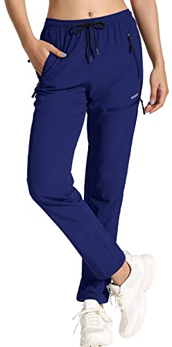 MOCOLY Pantalones Trekking Mujer Pantalón Senderismo Montaña Verano