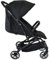 Deryan Luxus Rolo Reise Buggy - für Kinder ab Geburt bis 22 kg mit Liegefunktion - Ultraleicht 7,5 kg - Einhändig Klein Zusammenklappbar, UPF 50+, Korb bis 3 kg (Schwarz)