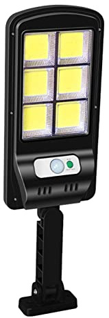 Keptfeet Farolas solares LED | Iluminación Exterior Luz Solar | Reflector Potente con Movimiento a Prueba Agua para Exteriores, con Panel fotovoltaico área Gran