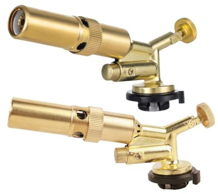 Kisangel 2pezzi Testa Della Torcia Gas Regolabile Portatile Torcia Manuale Per Esterni Cucina Barbecue e Grigliate