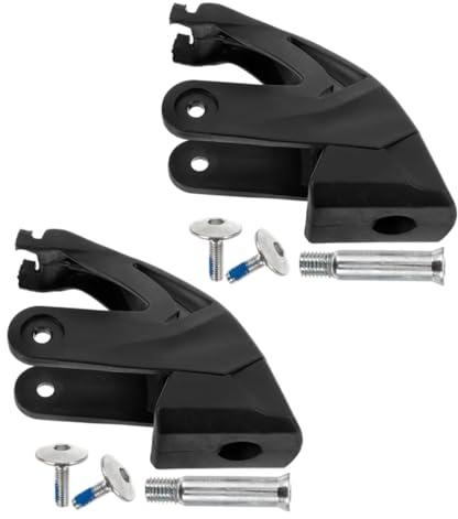 FUNOMOCYA Freno para Patines Línea 2 Piezas Soporte y Tornillos Accesorio Resistente y Compatible para Patines de Calle y Frenos de Repuesto para Patinaje Seguro