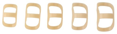 Leprera Attelle pour doigt en 5 pièces, support et protection contre l'arthrite, redressement des doigts, pince pour doigt en maillet