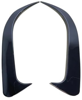 Car Front Spoilers Car Spoiler Canards Kit Fit For Mercedes Fit For Benz Fit For CLA Class W117 C117 CLA200 220 250 260 45 Fit For AMG 2013-2019 Side Canard Cover(Gloss Black)