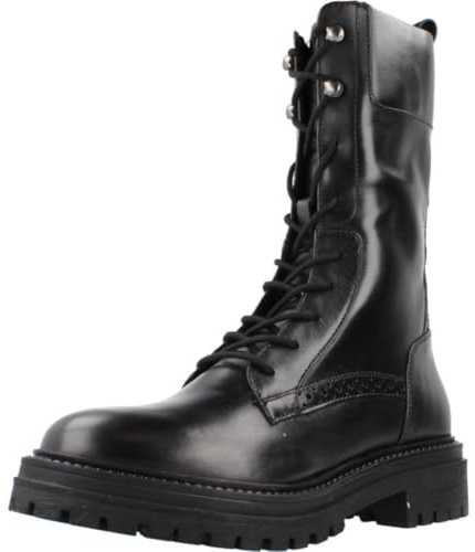 Geox D Iridea D36HRE000, Stivali Donna, Black, 37 EU