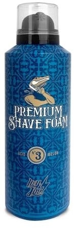 HEY JOE! - Premium Shave Foam n. 3 - Schiuma da barba per uomo - Resfresante e lenitivo - Emollienti naturali - Per Pelle Sensibile - Dermatologicamente Testata - Fragranza Acido Melone - 270 ml