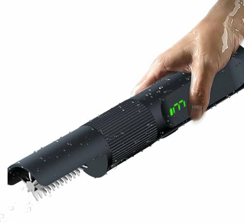 YGHBFRSZ Electric Fish Scaler Remover, 6000mAh Cordless Powerful Fish Scale Scraper Cleaner with Rechargeable Battery, Waterproof Portable Fish Scaler Fish Scaling Tool