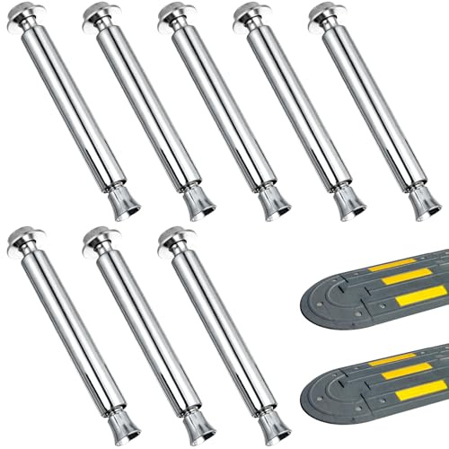 DOITOOL 10 Bulloni ad Espansione per Dosso Rallentatore, Viti Tasselli per Fissaggio su Asfalto, Elementi di Ancoraggio Resistenti alle Vibrazioni per Vialetti e Parcheggi, 80x100mm, Set