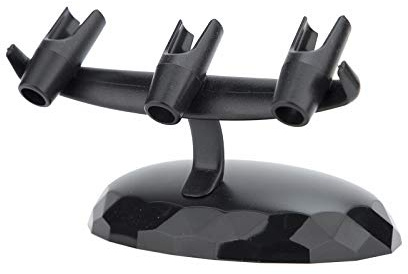 Uouteo Airbrush Gun Holder Plastic Air Brush Stand Holds 3 Universal Airbrush Pens for DIY Art Painting