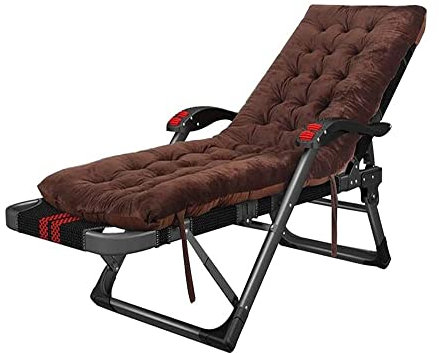 Flexiones para tumbonas Altas para Personas Mayores con cojín, Almohadilla para Tumbona de Sauna, Tumbona Extra Ancha, Tumbona de jardín, tumbonas reclinables para balcón, Sala de Estar