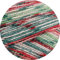 Lana Grossa MEILENWEIT Merino 6-Fach 150g Christmas 628 - Hellrot/Orange/Weiß/Hell-/Dunkelgrün (Lurex)