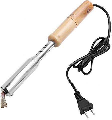 Kit de Soldador, 1pcs 220v Soldador eléctrico, cincel bellamente Soldado, Puntiagudo, Mangos de Madera, Buena Herramienta de Soldadura, Tiempo de Calentamiento Soldadura de Placa Pc