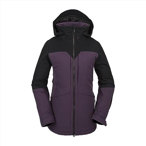 Volcom Damen Ski- Snowboardjacke Shelter 3D Stretch Jacket, Größe:M, Farben:blackberry